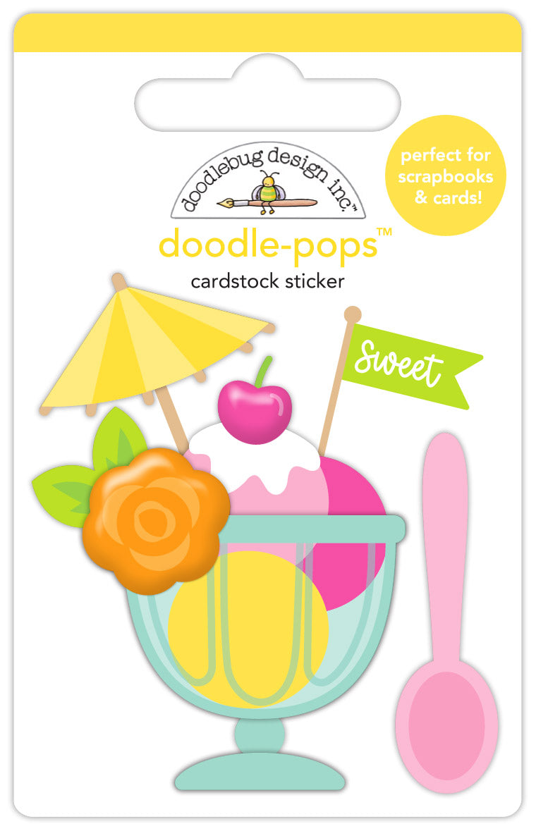 Doodlebug - Cupcakes & Candles - Sweet Celebration Doodle-Pops
