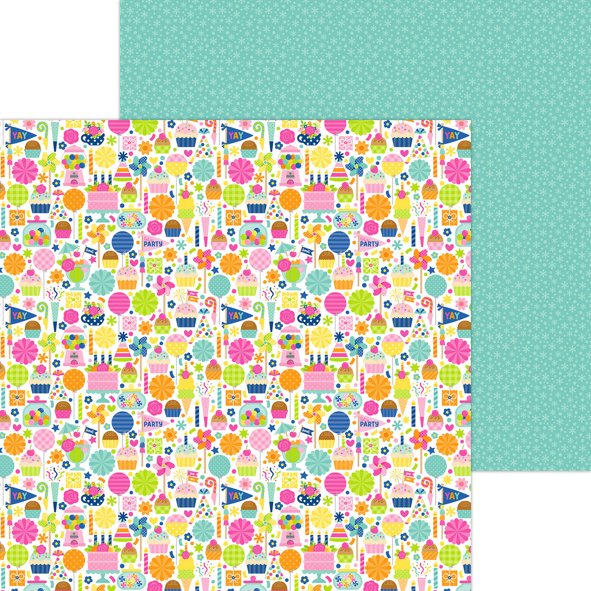 Doodlebug - Cupcakes & Candles - 12X12 Paper Pack