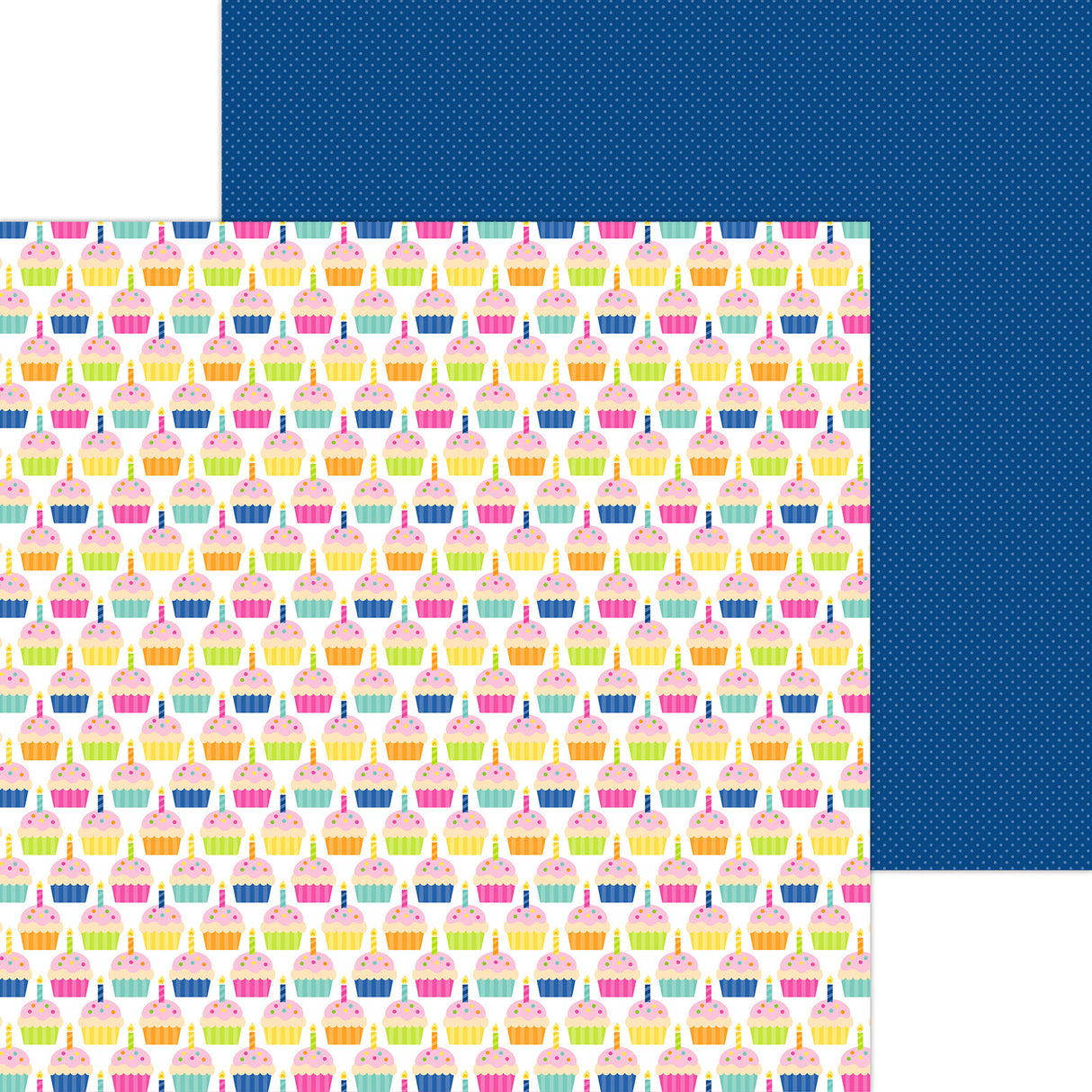 Doodlebug - Cupcakes & Candles - 12X12 Paper Pack