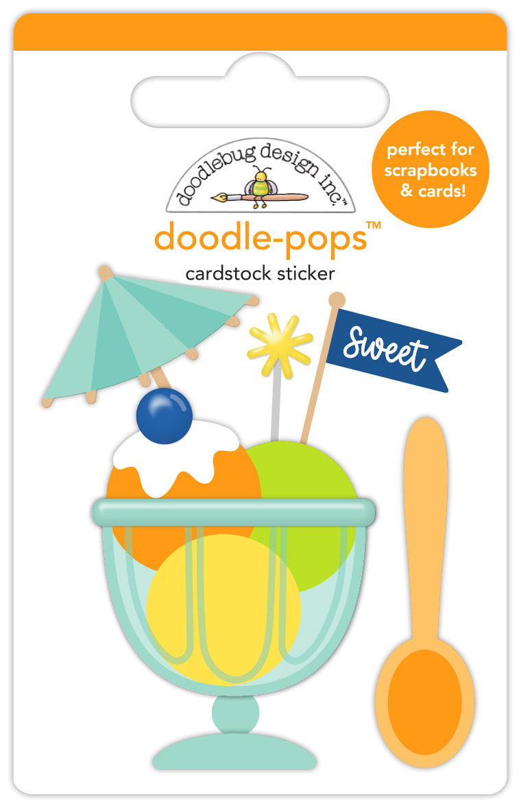 Doodlebug - Balloons & Banners - Sweet Treat Doodle-Pops