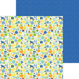 Doodlebug - Balloons & Banners - 12X12 Paper Pack