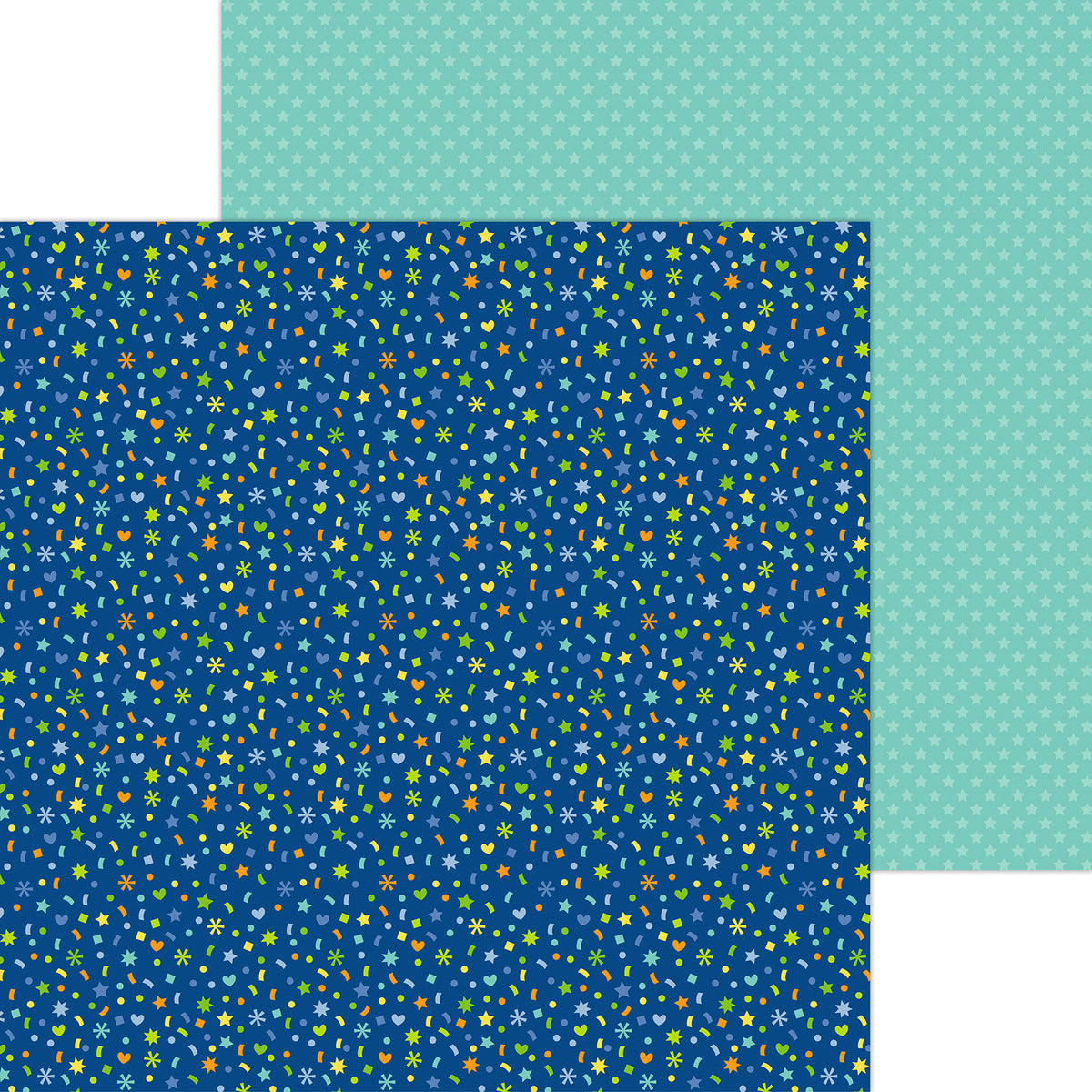 Doodlebug - Balloons & Banners - 12X12 Paper Pack