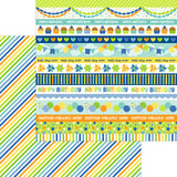 Doodlebug - Balloons & Banners - 12X12 Paper Pack
