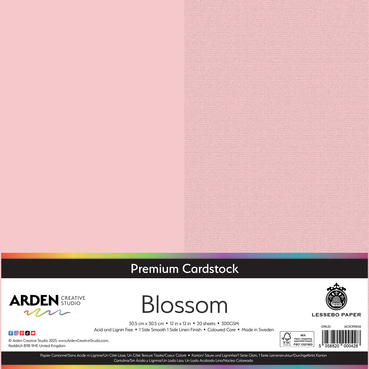 Arden Creative Studio - Premium Cardstock 12x12 - Blossom