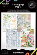 Arden Creative Studio - Field Notes - Decoupage Paper
