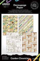 ***Pre-Order*** Arden Creative Studio - Garden Chronicles - 6in x 8in Decoupage Paper