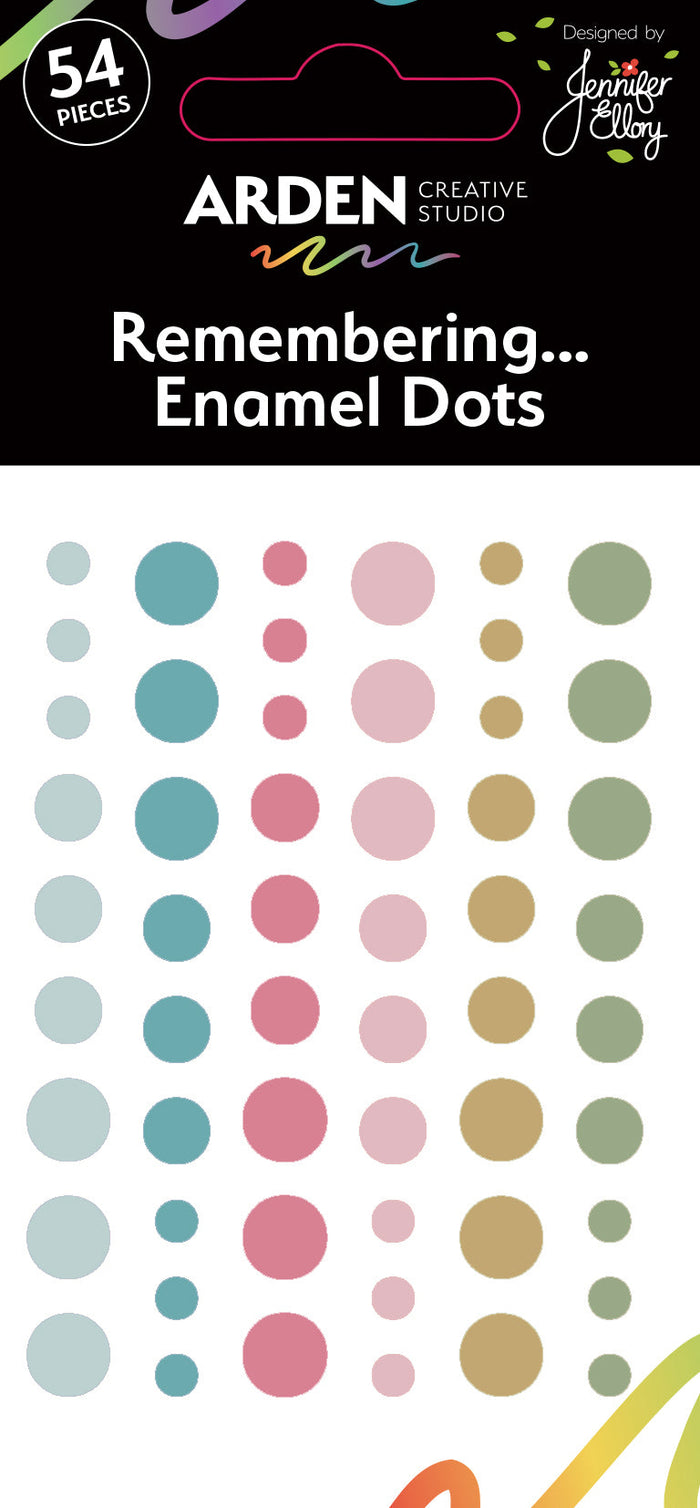 Arden Creative Studio - Remembering - Enamel Dots