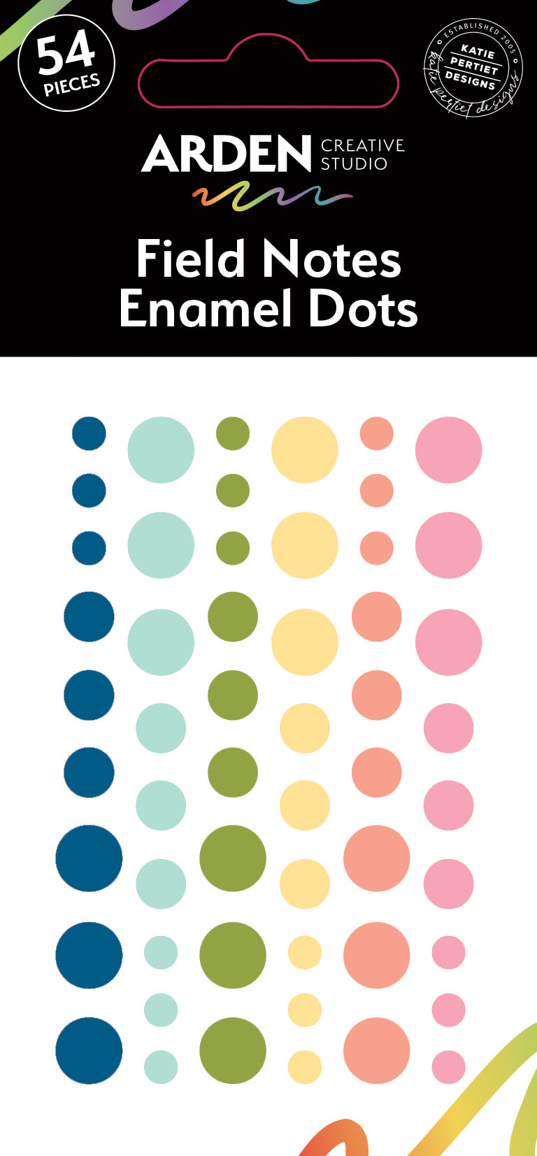 Arden Creative Studio - Field Notes - Enamel Dots