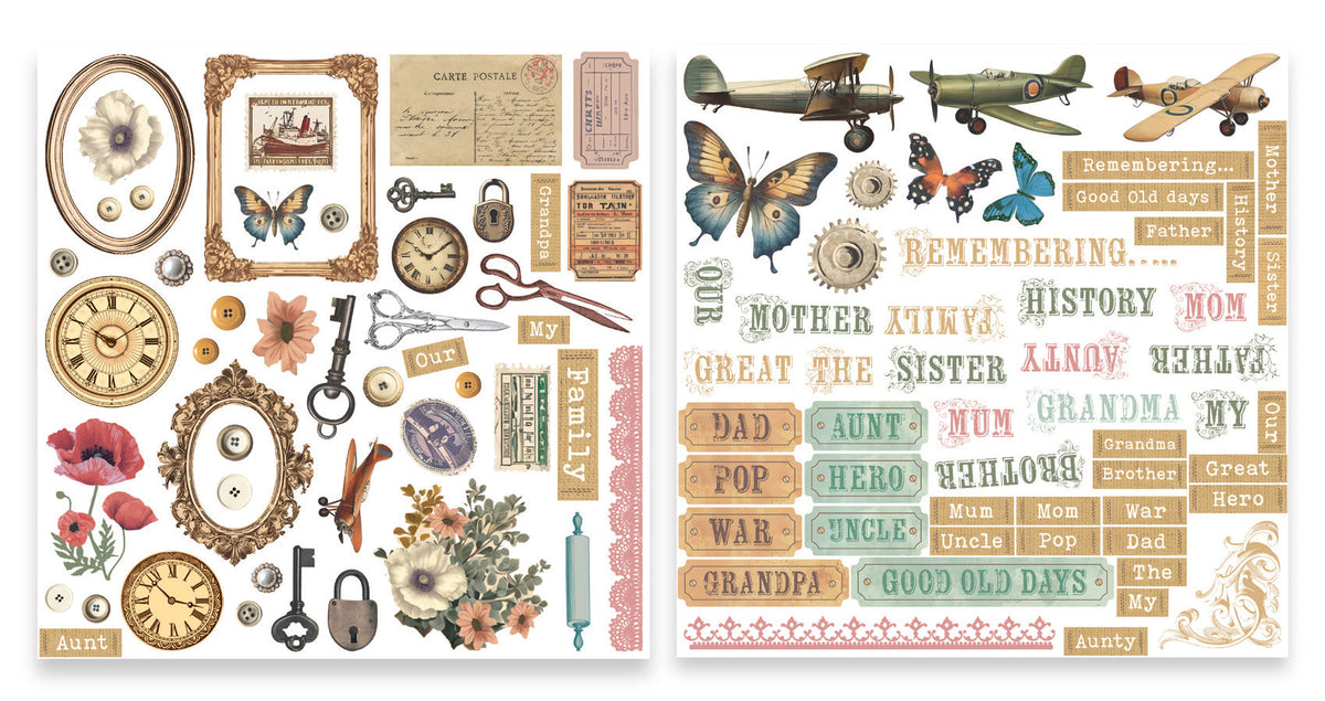 Arden Creative Studio - Remembering - Ephemera Pack