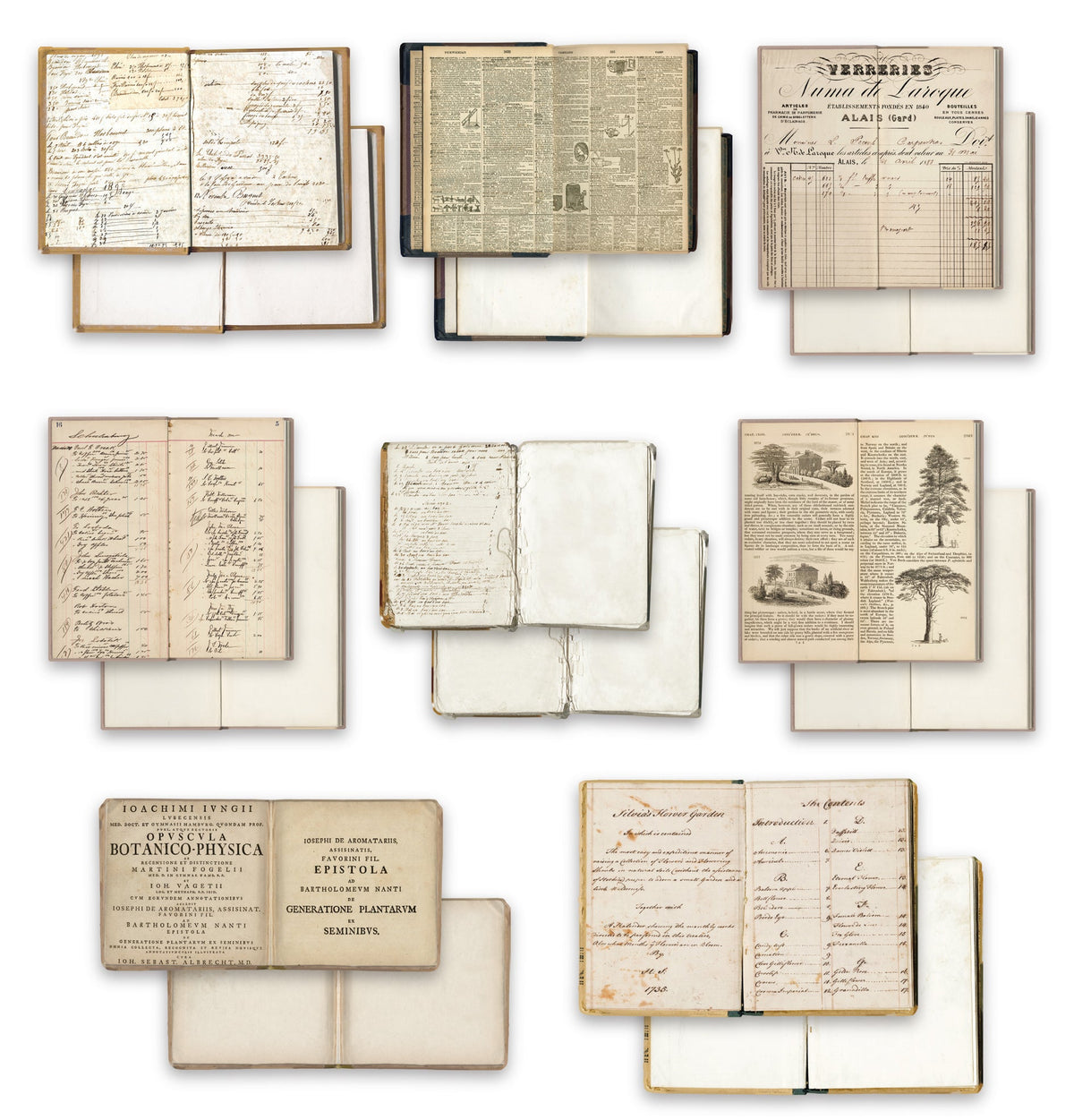 Arden Creative Studio - Vintage Makers - Bookmakers Ephemera Pack