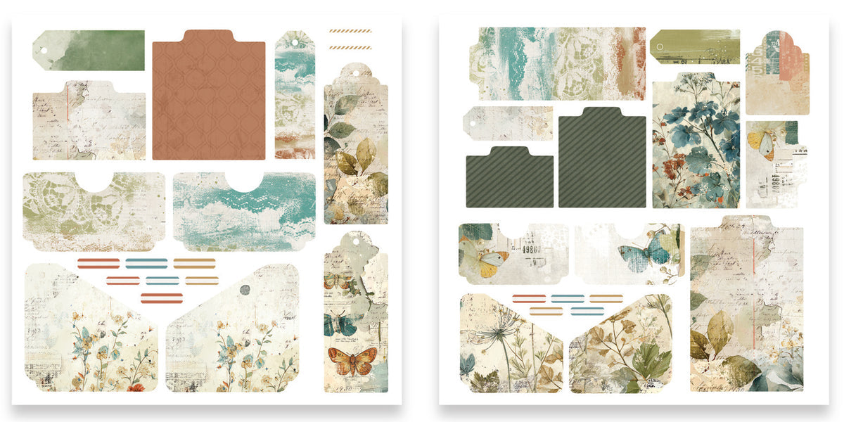 Arden Creative Studio - Amber Ledgers - Journalmakers Ephemera Pack
