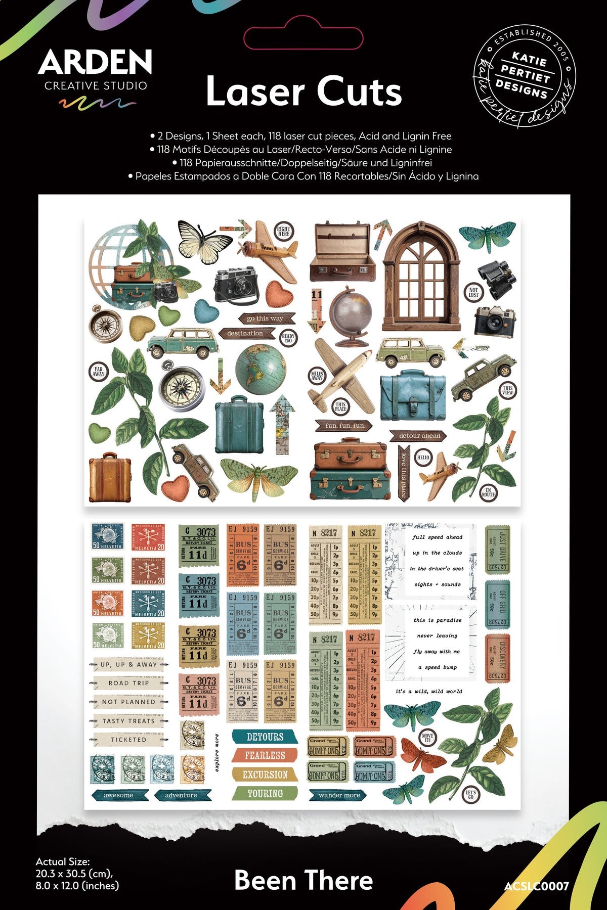 Arden Creative Studio - Been There - Laser Cuts