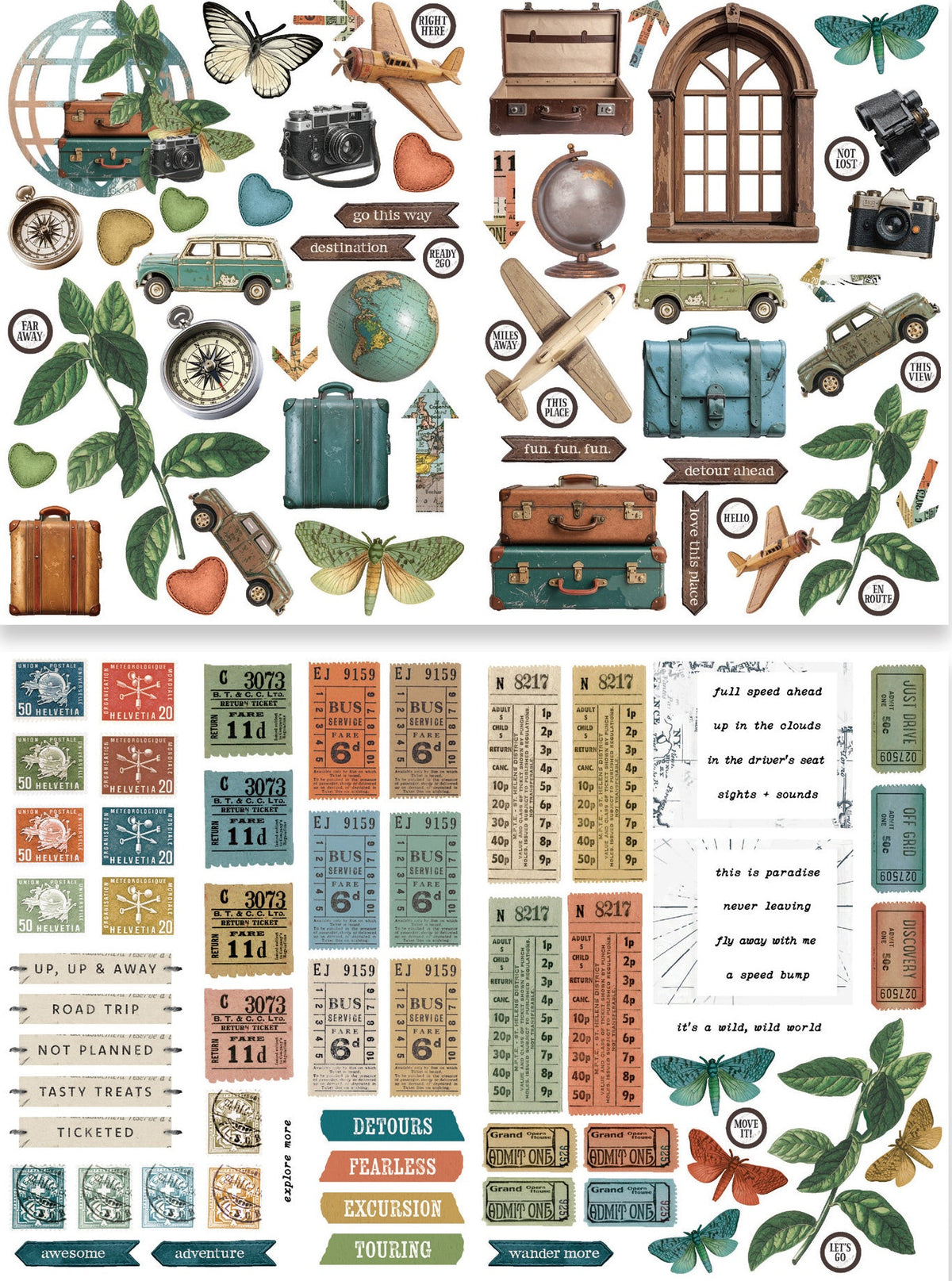 Arden Creative Studio - Been There - Laser Cuts