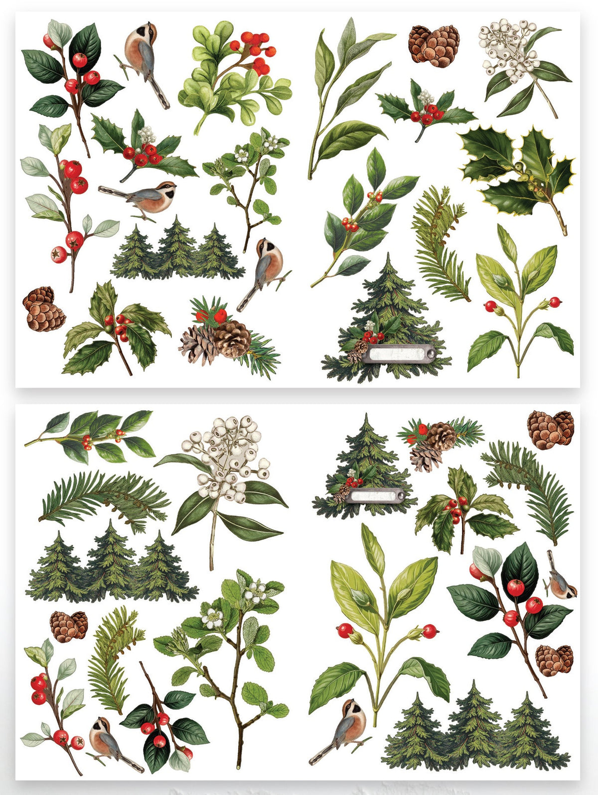 Arden Creative Studio - Christmas Cheer - Foliage Laser Cuts