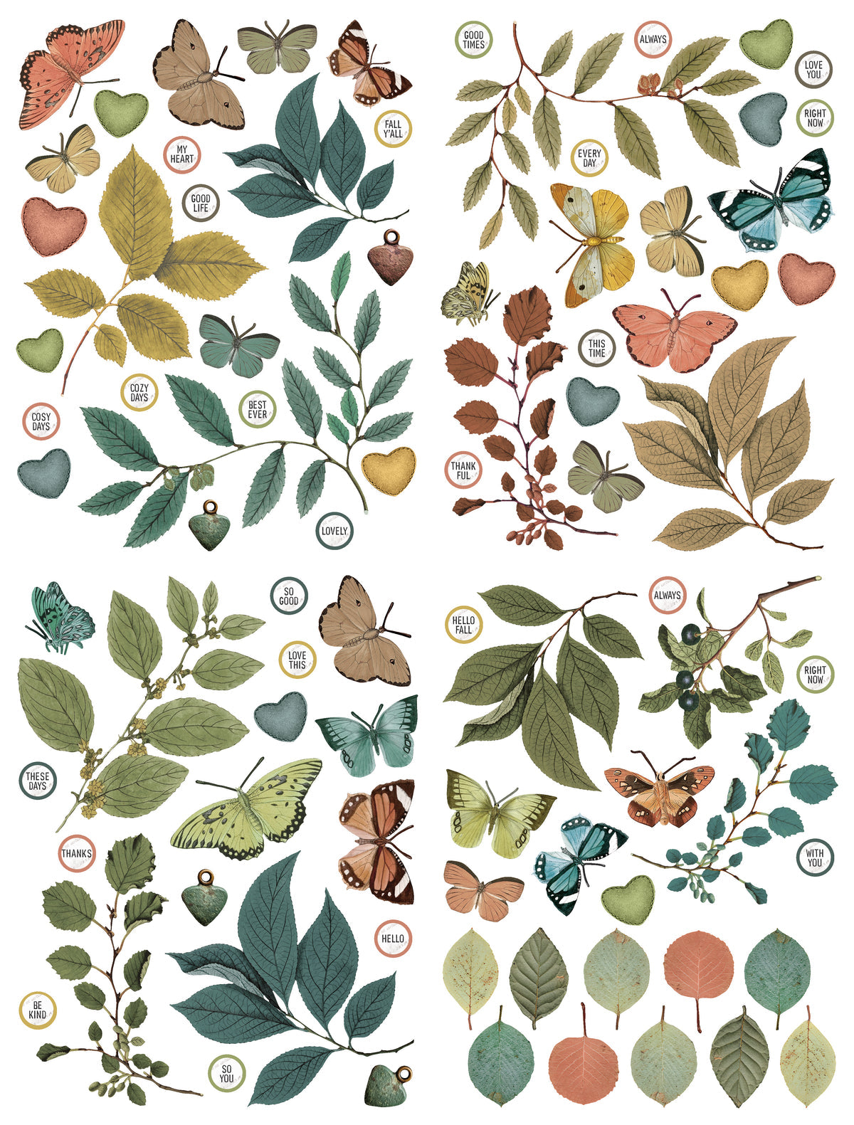 Arden Creative Studio - Amber Ledgers - Foliage Laser Cuts