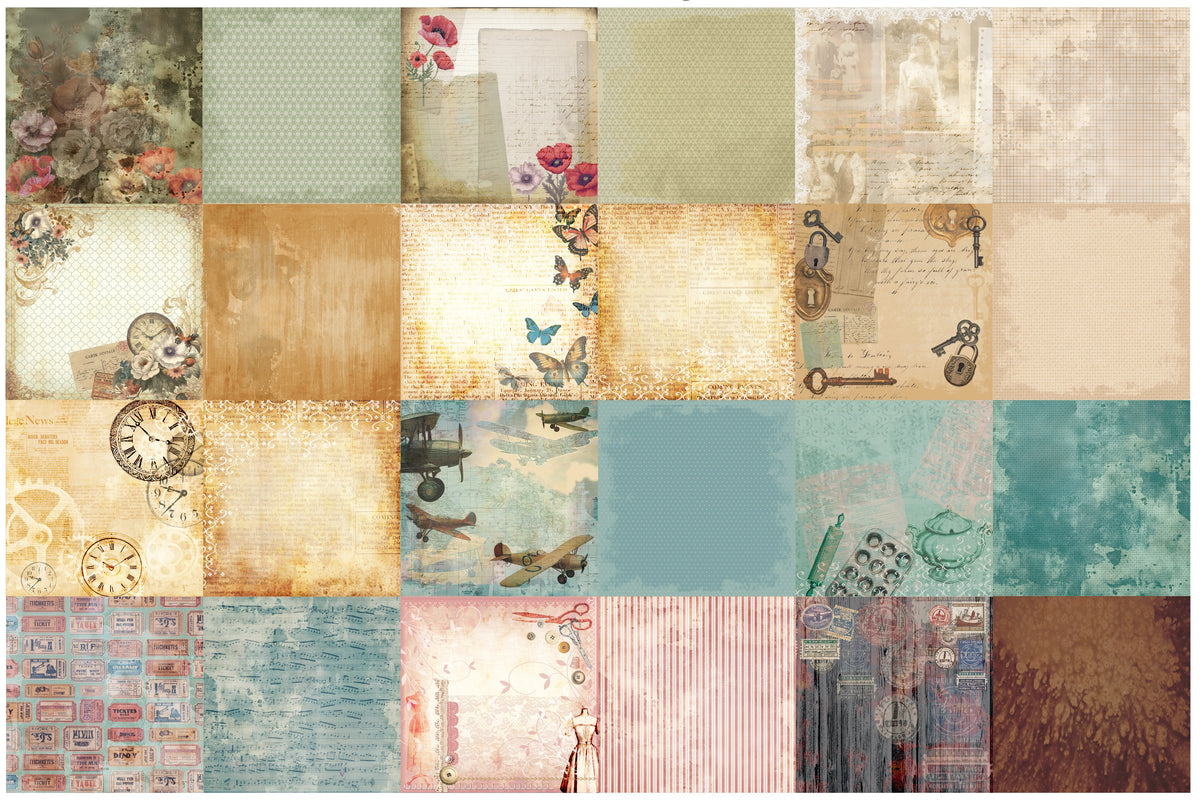 Arden Creative Studio - Remembering - 12in x 12in Paper Pad