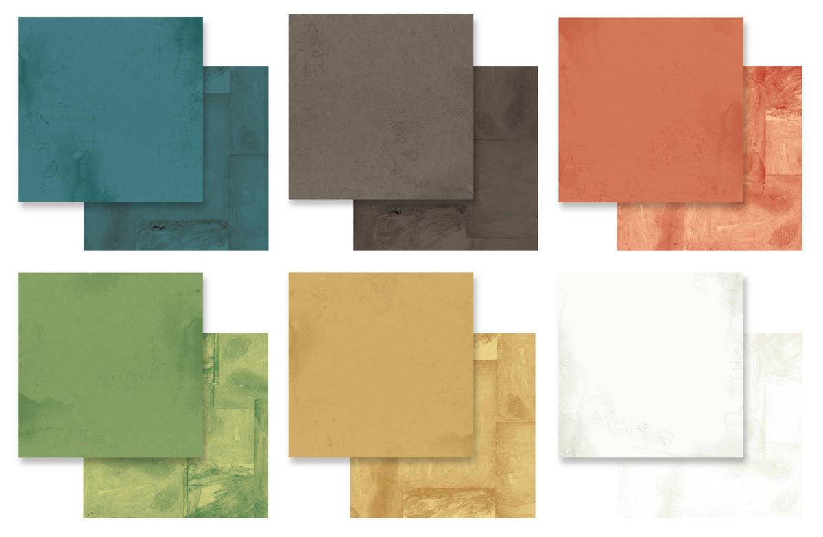 Arden Creative Studio - Been There -Solids 12in x 12in Paper Pad
