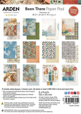 Arden Creative Studio - Been There - 6in x 8in Paper Pad