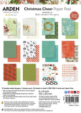Arden Creative Studio - Christmas Cheer - 6in x 8in Paper Pad