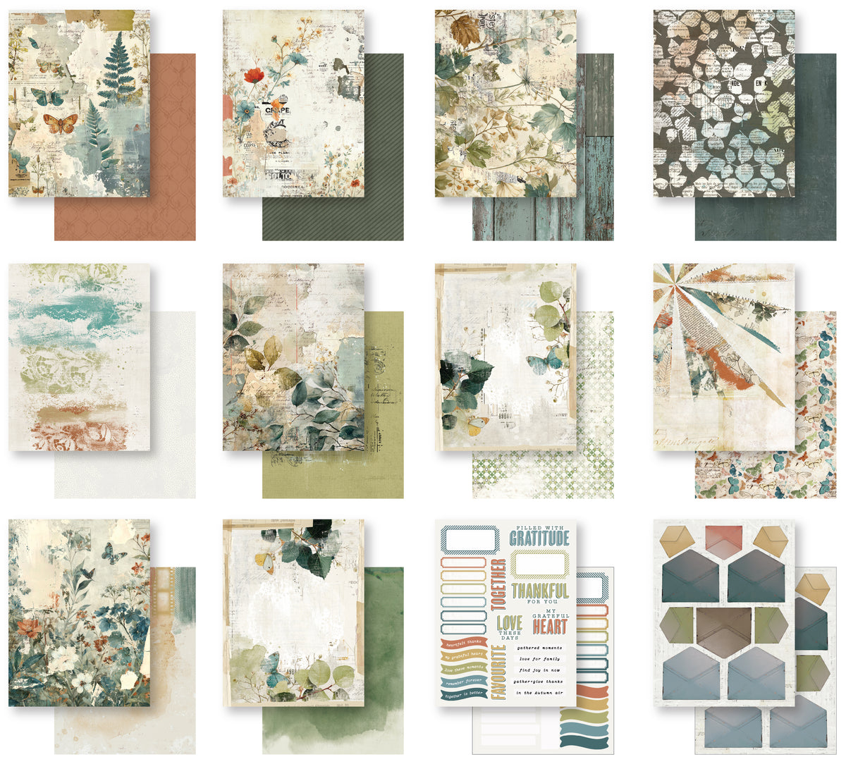 Arden Creative Studio - Amber Ledgers - 6in x 8in Paper Pad