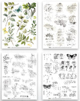 Arden Creative Studio - Garden Chronicles - Essentials 6in x 8in Rub-On Transfer Set