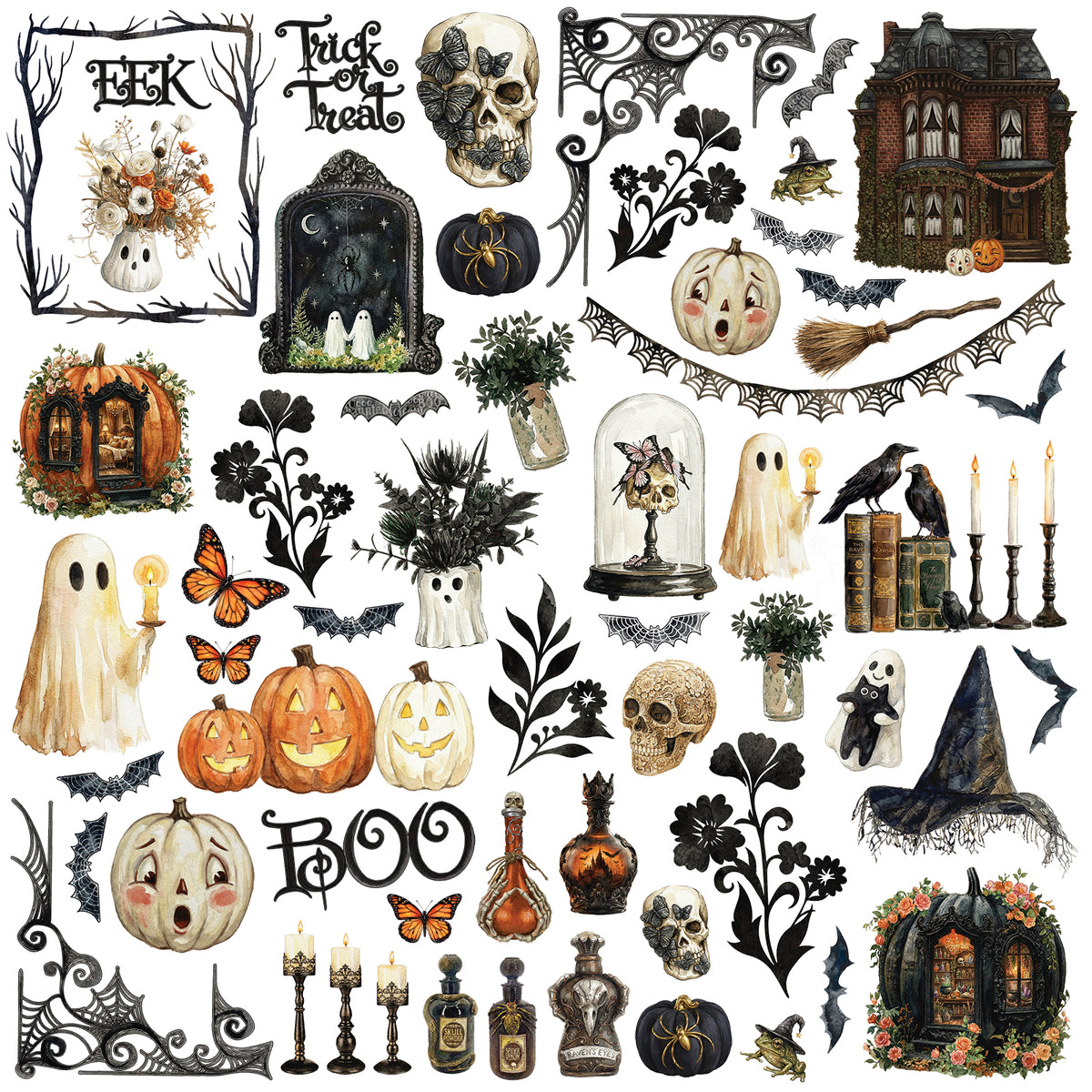 ***Pre-Order*** 49 and Market - October Moon All-In-One Kit