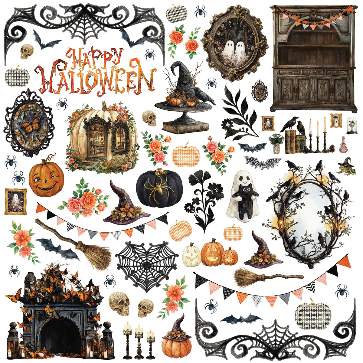 ***Pre-Order*** 49 and Market - October Moon All-In-One Kit