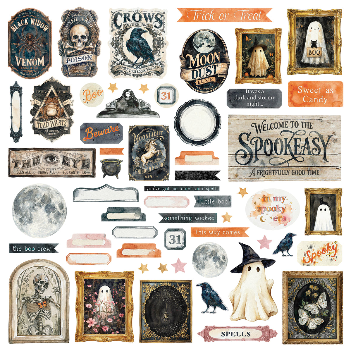 ***Pre-Order*** 49 and Market - October Moon All-In-One Kit