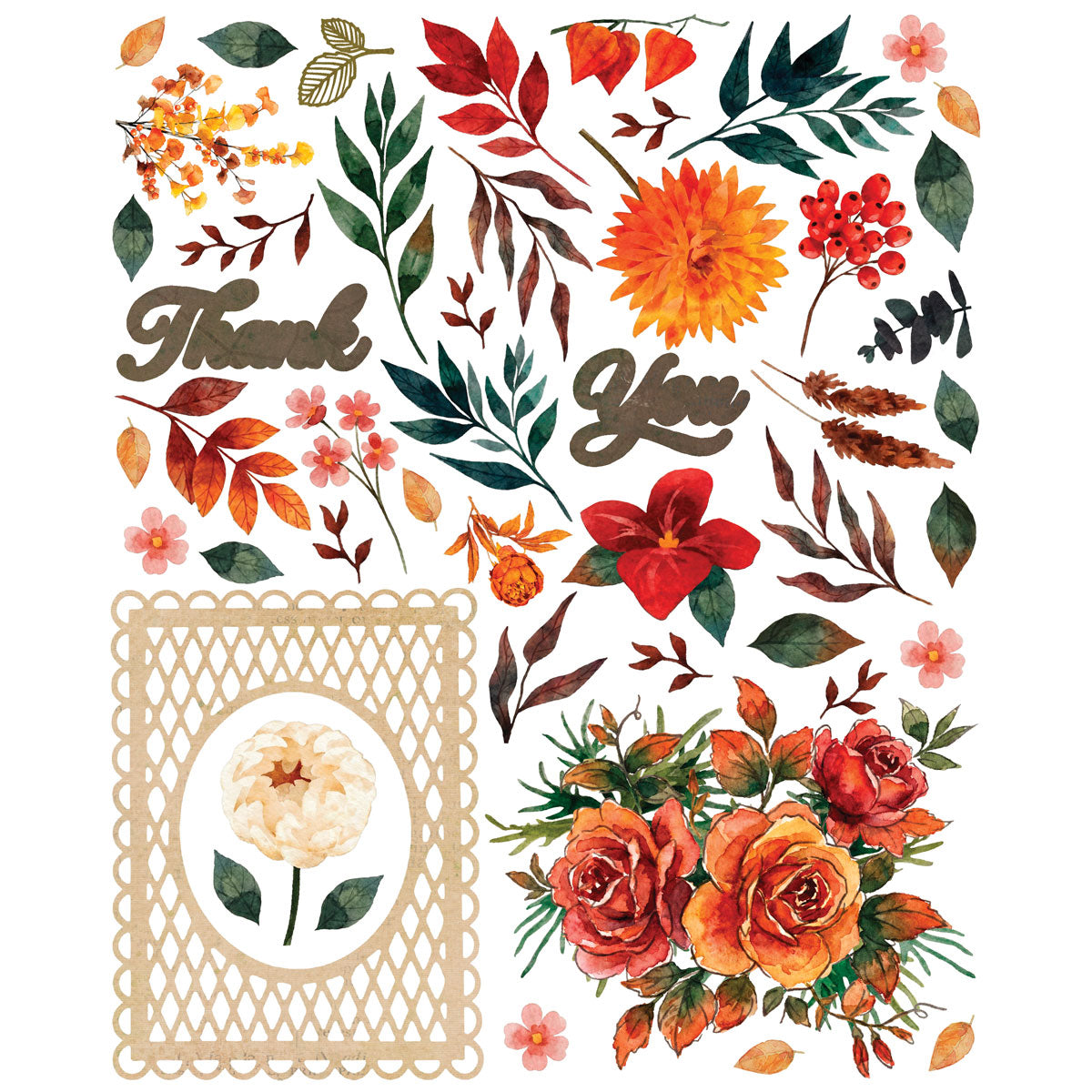 ***Pre-Order*** 49 and Market - Thankful Card Kit with Gold Foil