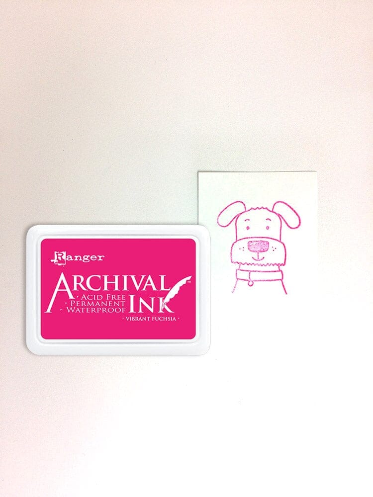 Ranger - Archival Ink Pad - Vibrant Fuchsia