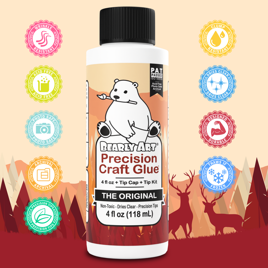 Bearly Art - Precision Craft Glue - The Orginal