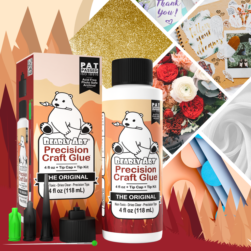 Bearly Art - Precision Craft Glue - The Orginal