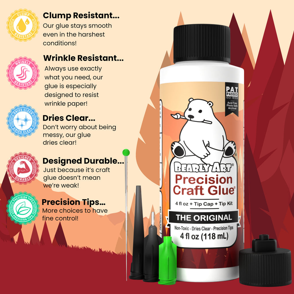 Bearly Art - Precision Craft Glue - The Orginal