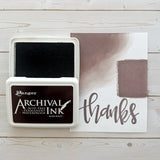 Ranger - Archival Ink Pad - Dark Roast