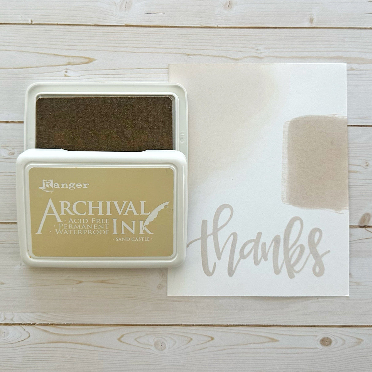 Ranger - Archival Ink Pad - Sand Castle