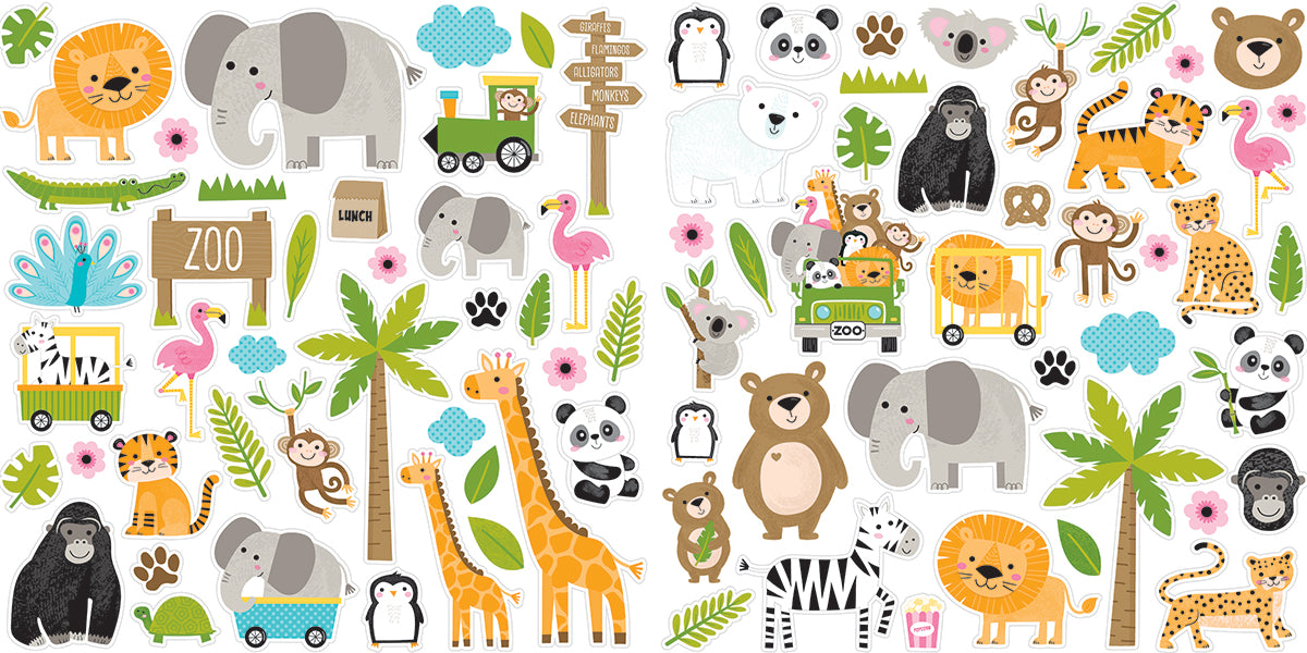 ***Pre-Order*** Bella Blvd - Zoo Day - Zoo Day Ephemera Icons