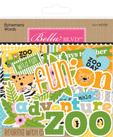 ***Pre-Order*** Bella Blvd - Zoo Day - Zoo Day Ephemera Words