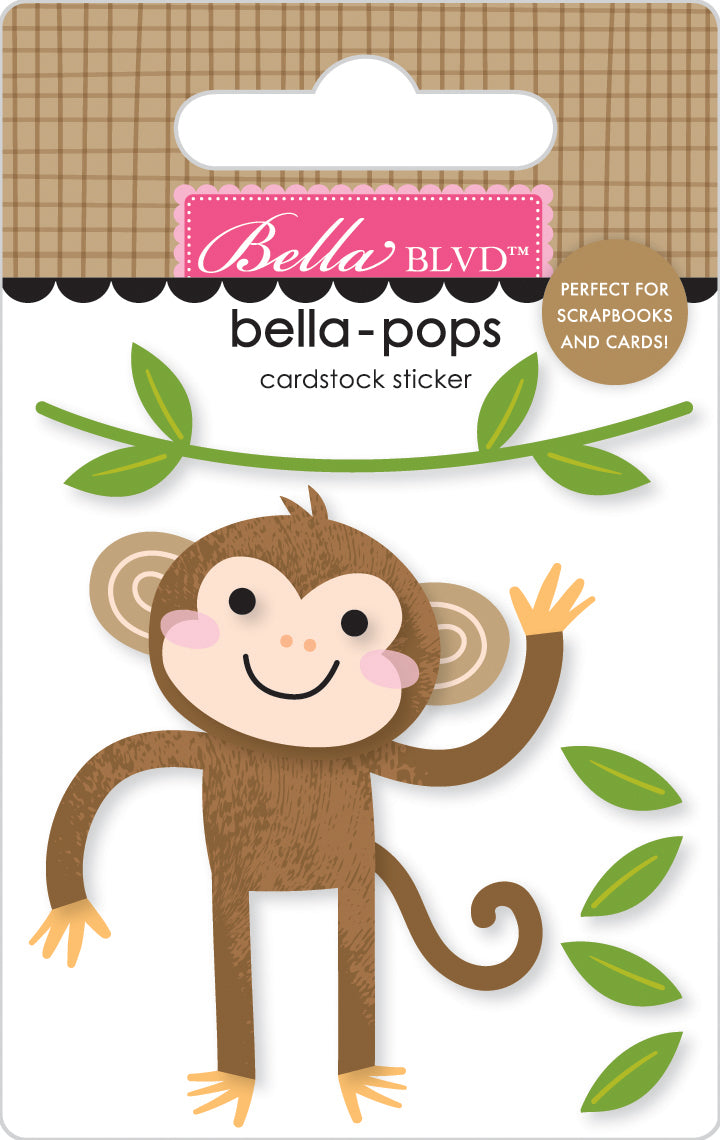 ***Pre-Order*** Bella Blvd - Zoo Day - Monkey Business Bella-Pops