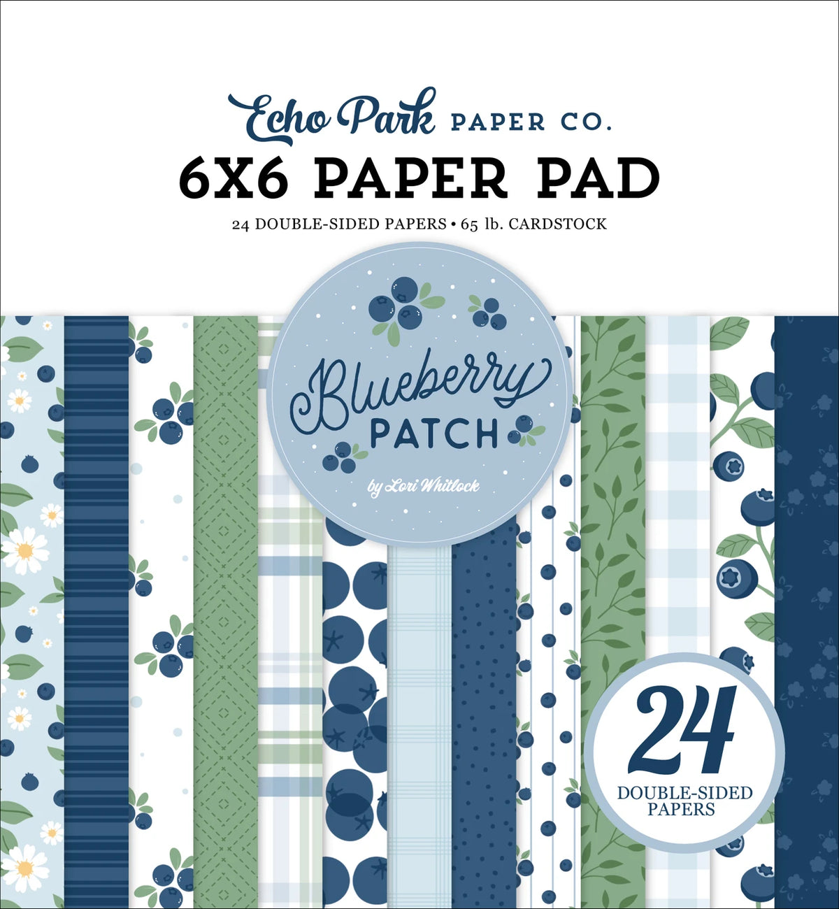***Pre-Order*** Echo Park - Blueberry Patch - 6x6 Paper Pad