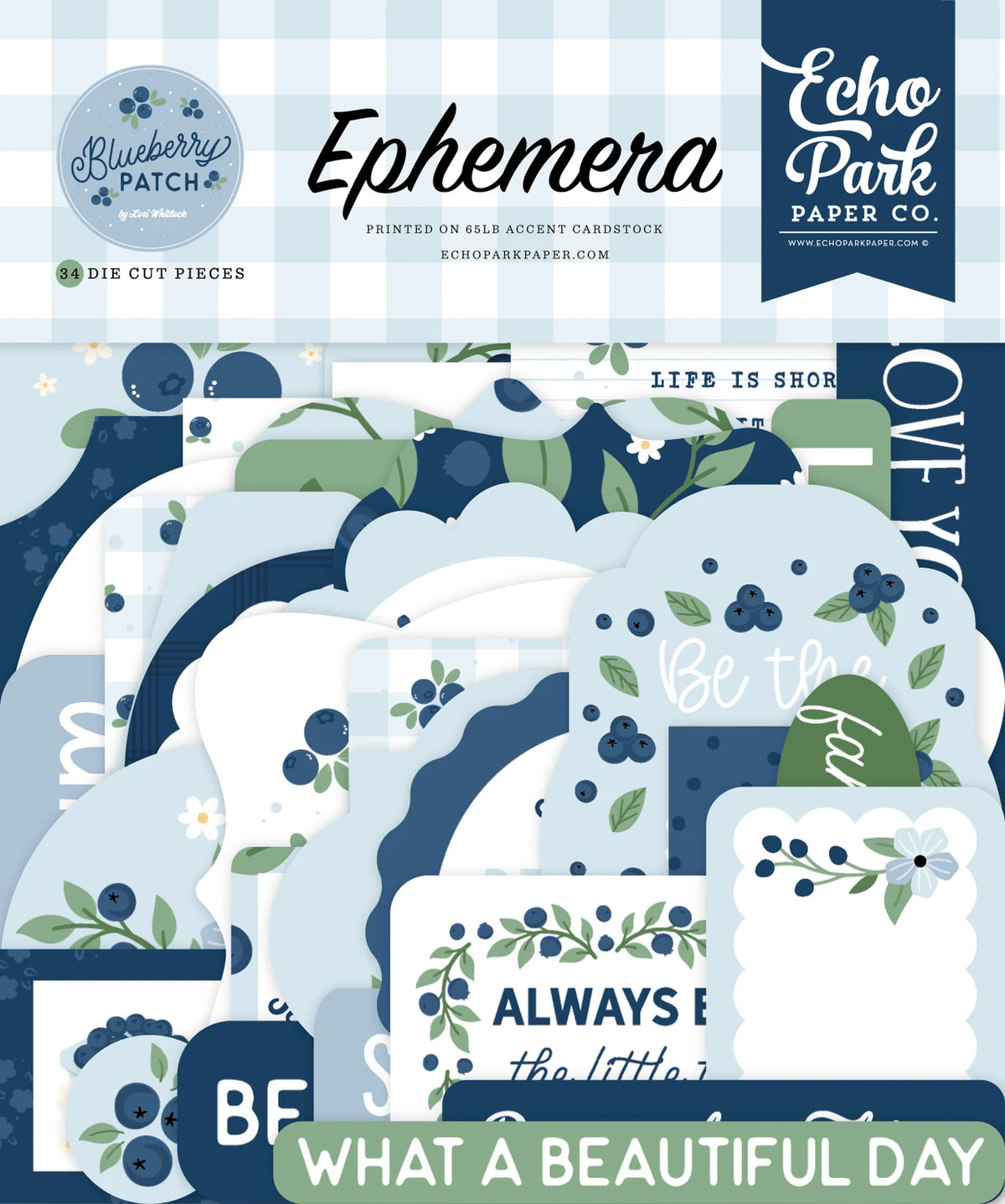***Pre-Order*** Echo Park - Blueberry Patch - Ephemera