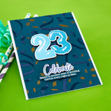 ***Pre-Order*** Spellbinders - Stamps & Dies by Simon Hurley - Number Balloons Etched Dies