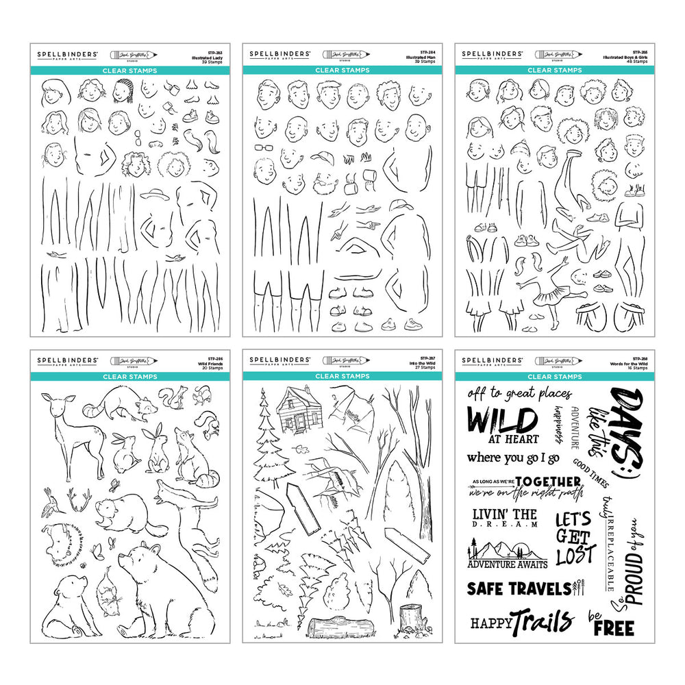 ***Pre-Order*** Spellbinders - Storybook Illustrations I Want It All! Bundle by Josh Griffiths Studio