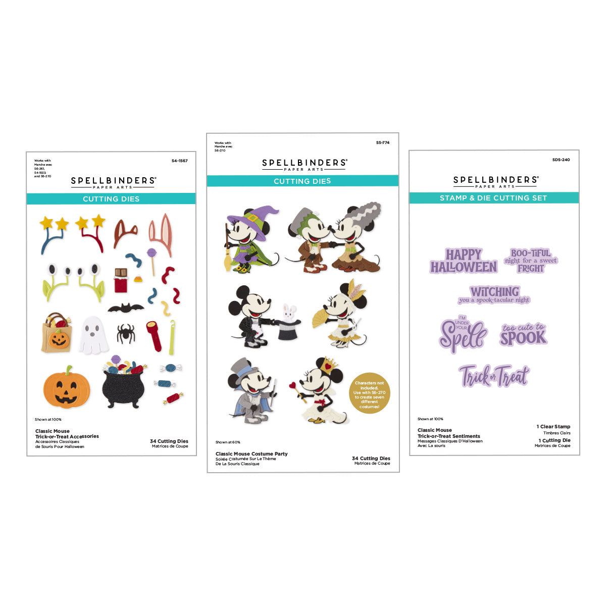 ***Pre-Order*** Spellbinders - Classic Mouse Costume Party I Want It All! Bundle