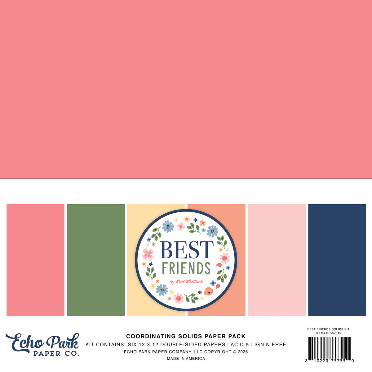 ***Pre-Order*** Echo Park - Best Friends - Solids Kit