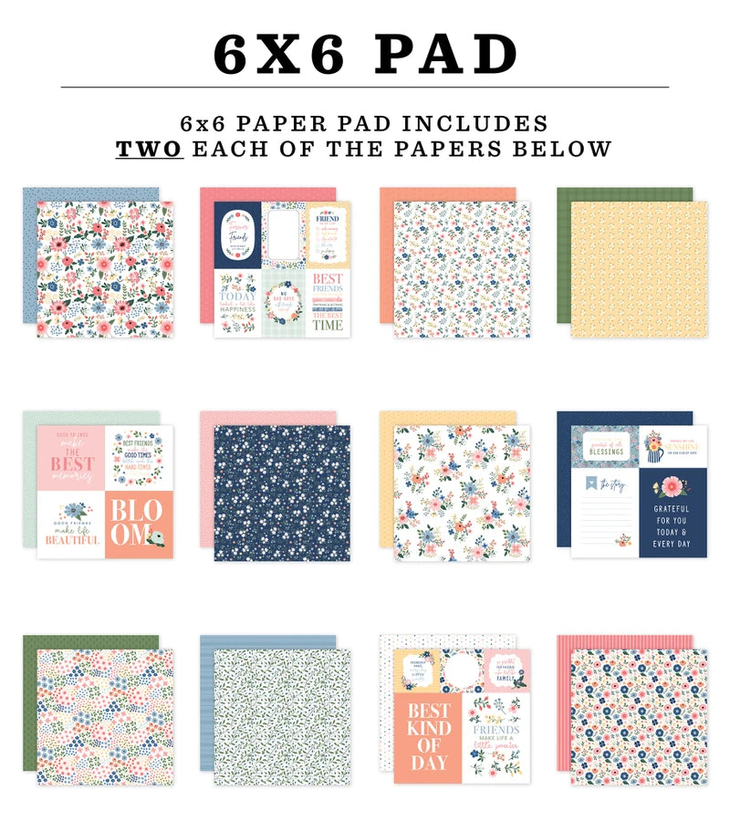 ***Pre-Order*** Echo Park - Best Friends - 6x6 Paper Pad