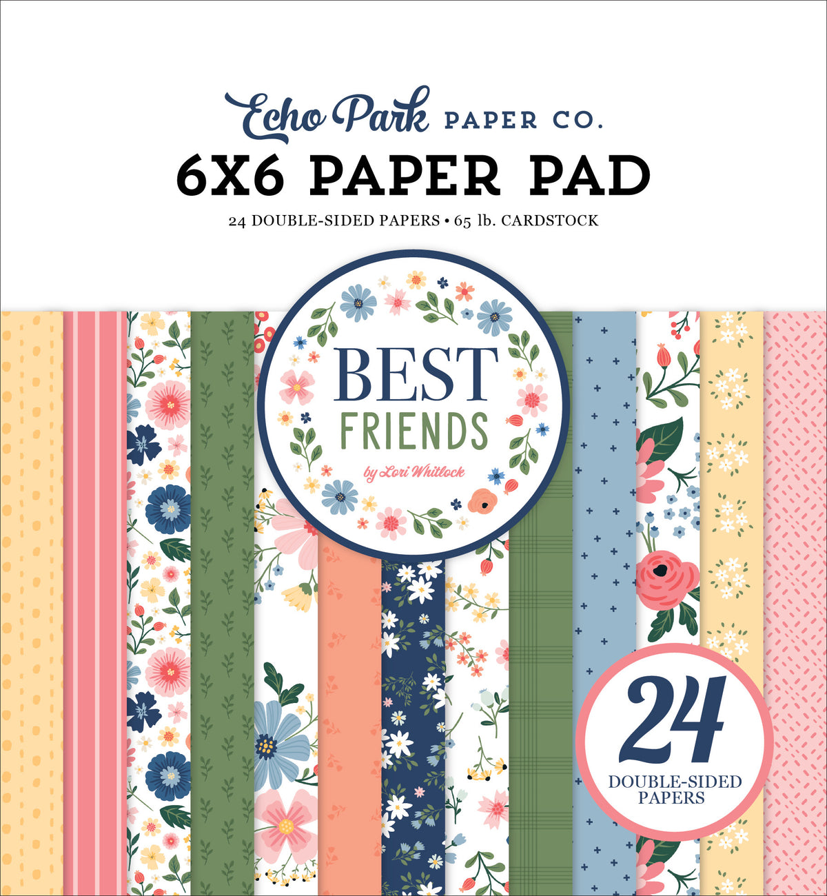 ***Pre-Order*** Echo Park - Best Friends - 6x6 Paper Pad