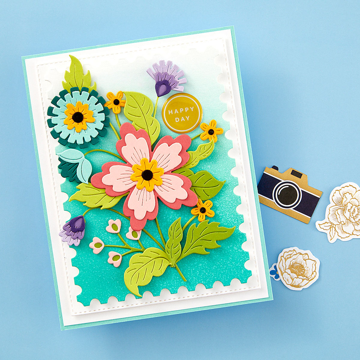 Spellbinders - Nested Postage Labels & Tag Etched Dies from the Bayfair Collection