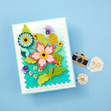 Spellbinders - Floral Spray Etched Dies from the Bayfair Collection