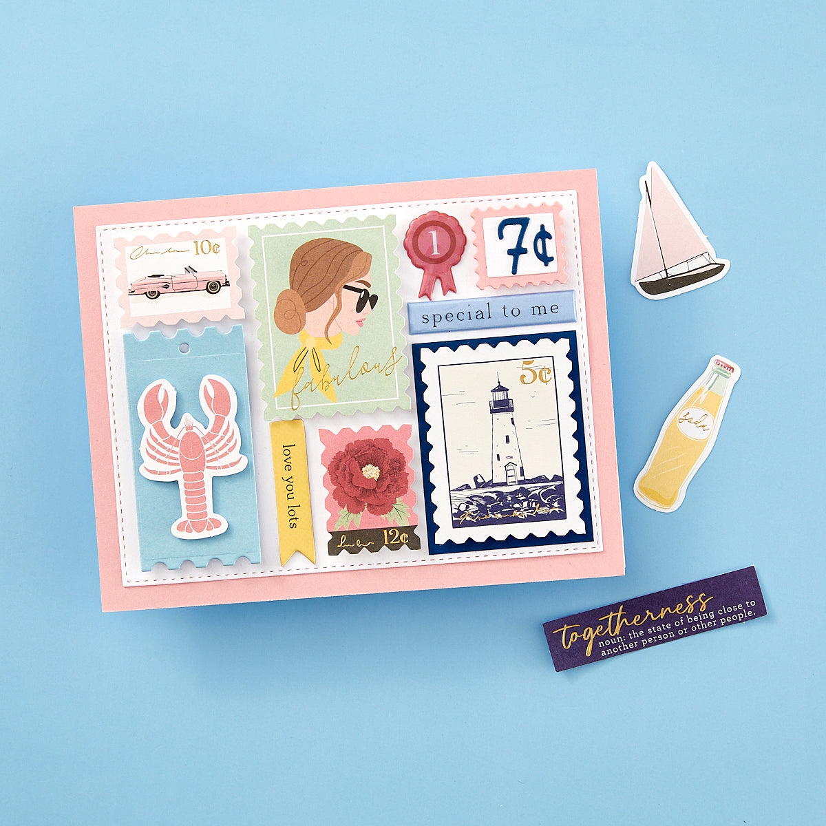 Spellbinders - Nested Postage Labels & Tag Etched Dies from the Bayfair Collection