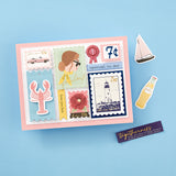 Spellbinders - Nested Postage Labels & Tag Etched Dies from the Bayfair Collection